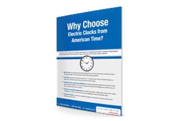 Why Choose Electric Clocks From American Time?