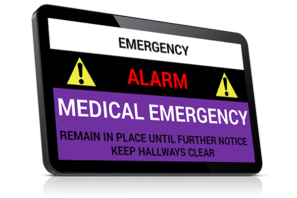 Medial Alarm notification