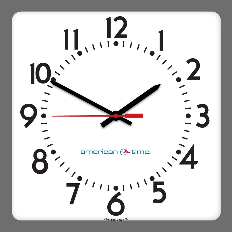 Allset quartz electric clock american time