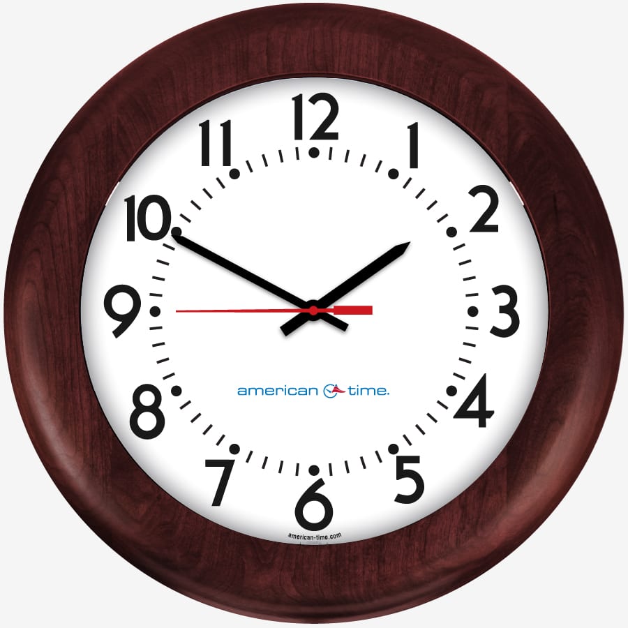 Silent Sweep Analog Wall Clock