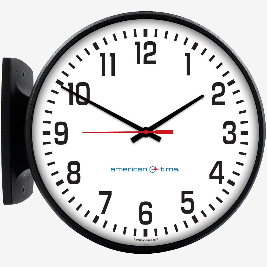 AllSync Plus Wired Analog Wall Clocks American Time
