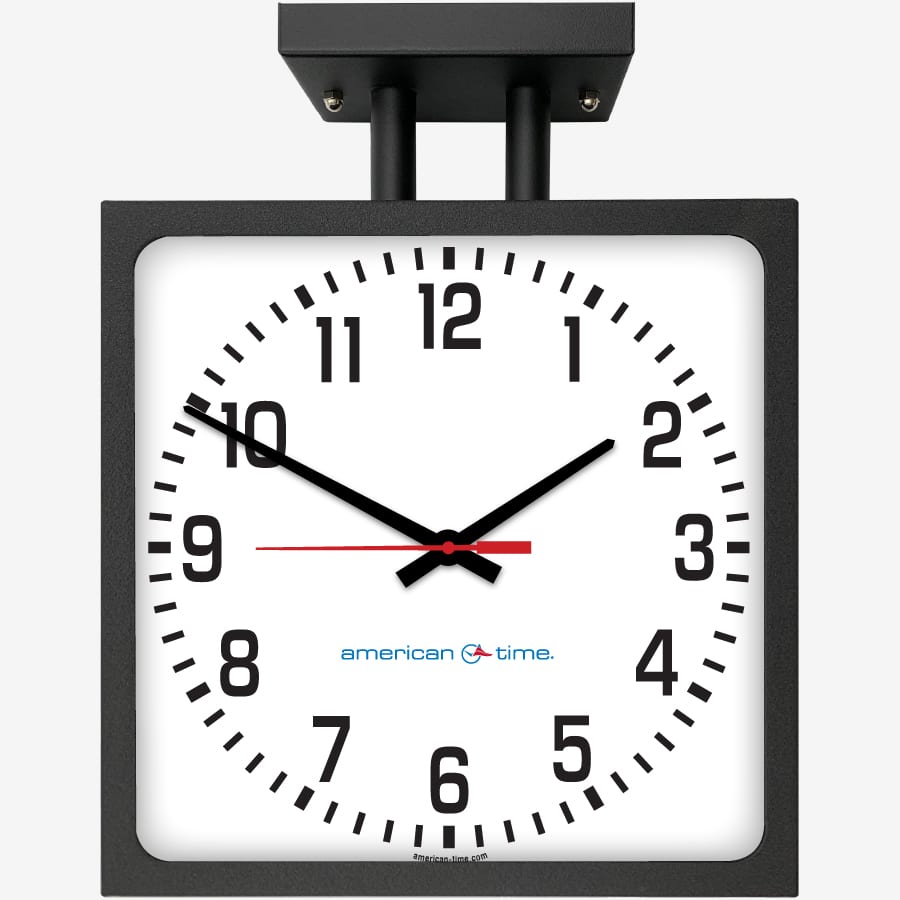 AllSync Plus Wired Analog Wall Clocks American Time