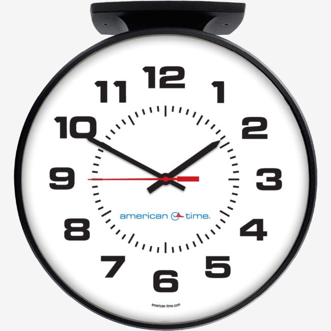 AllSync Plus Wired Analog Wall Clocks American Time