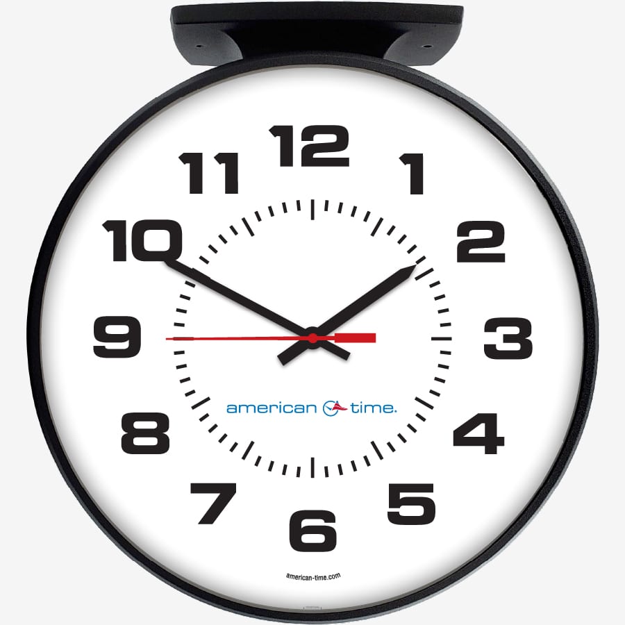 AllSync Plus Wired Analog Wall Clocks | American Time