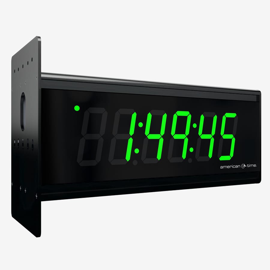 WiFi Synchronized Digital Wall Clocks American Time