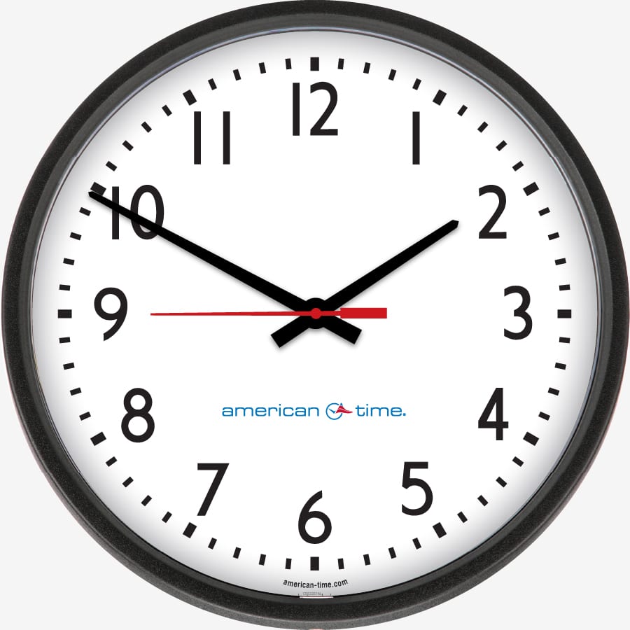 Round clock on sale