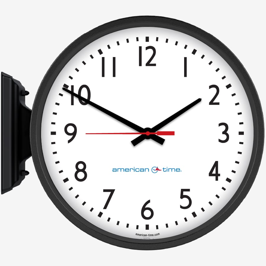 AllSync Plus Wired Analog Wall Clocks American Time