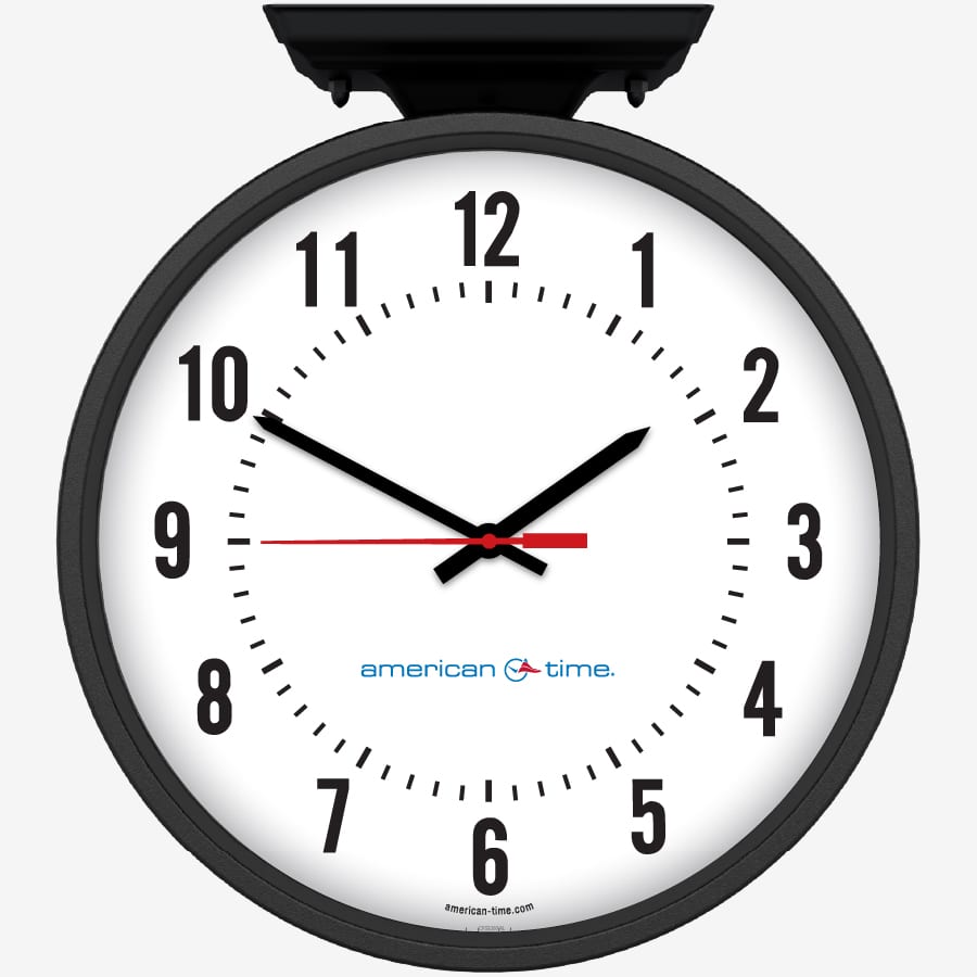 AllSync Plus Wired Analog Wall Clocks American Time