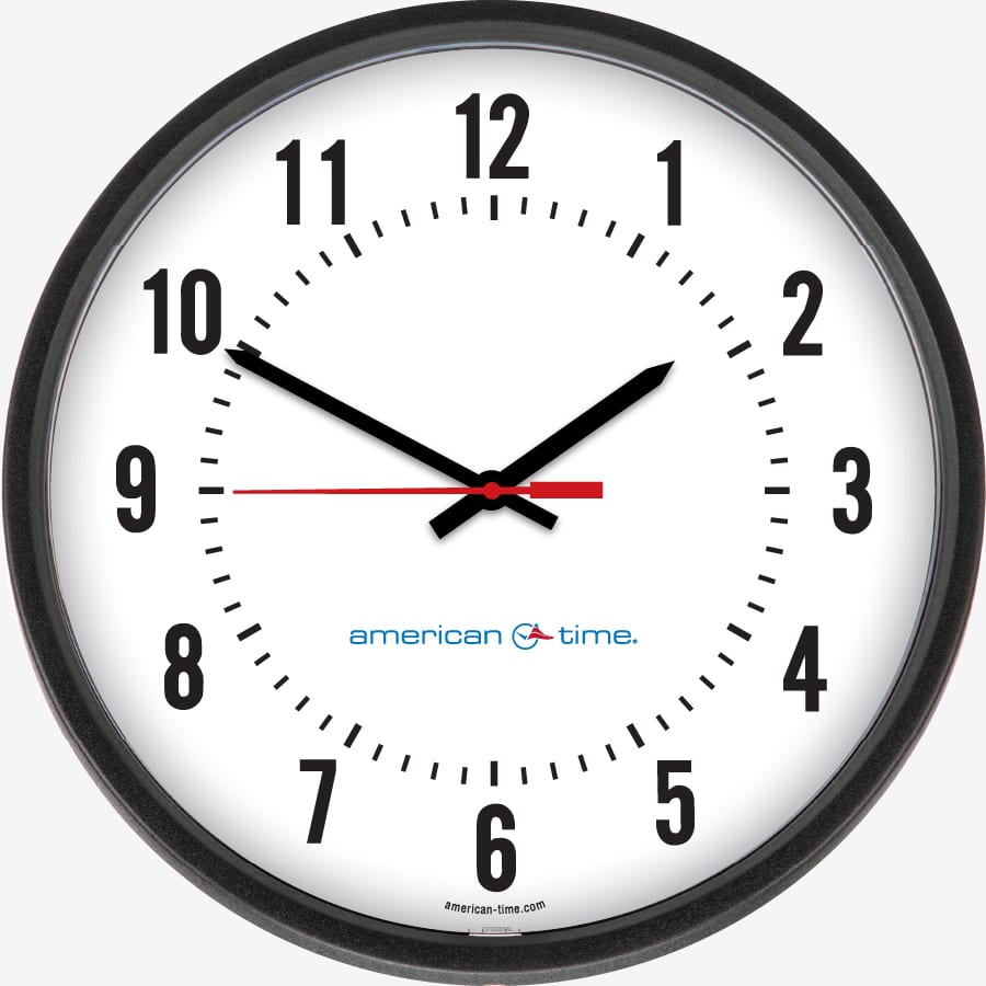 テレビ/映像機器 テレビ AllSync Plus Wired Analog Wall Clocks | American Time