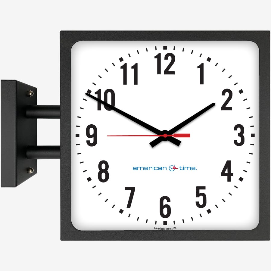AllSync Plus Wired Analog Wall Clocks American Time