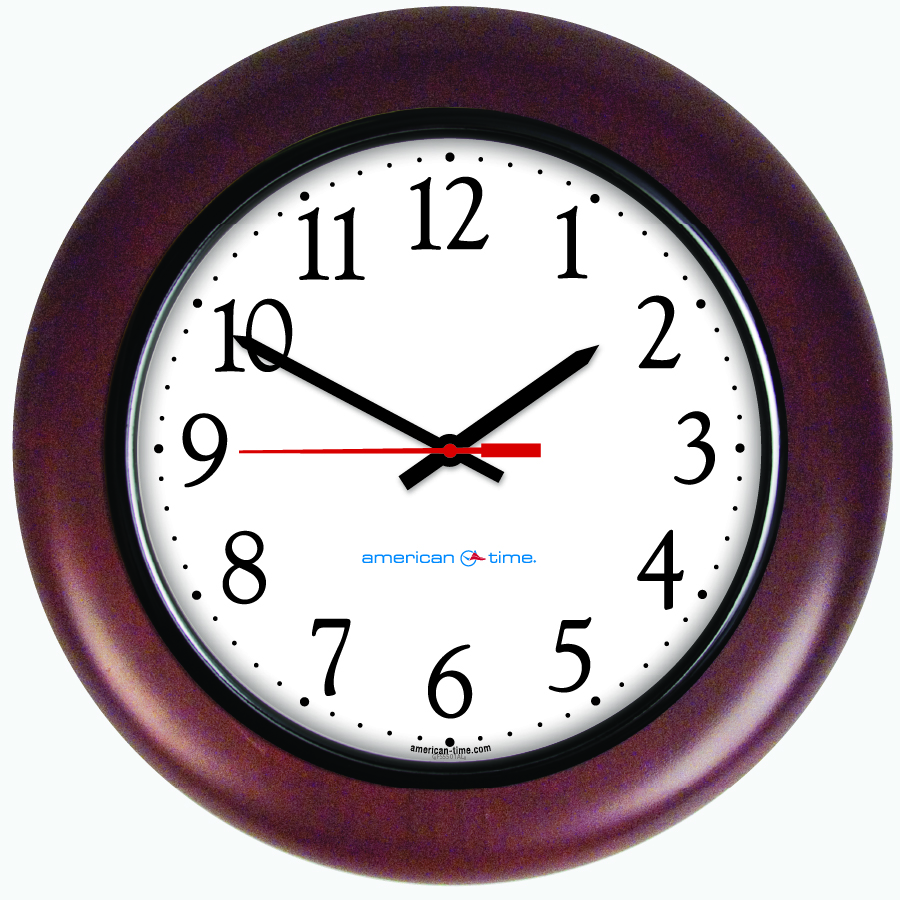 Silent Sweep Analog Wall Clock