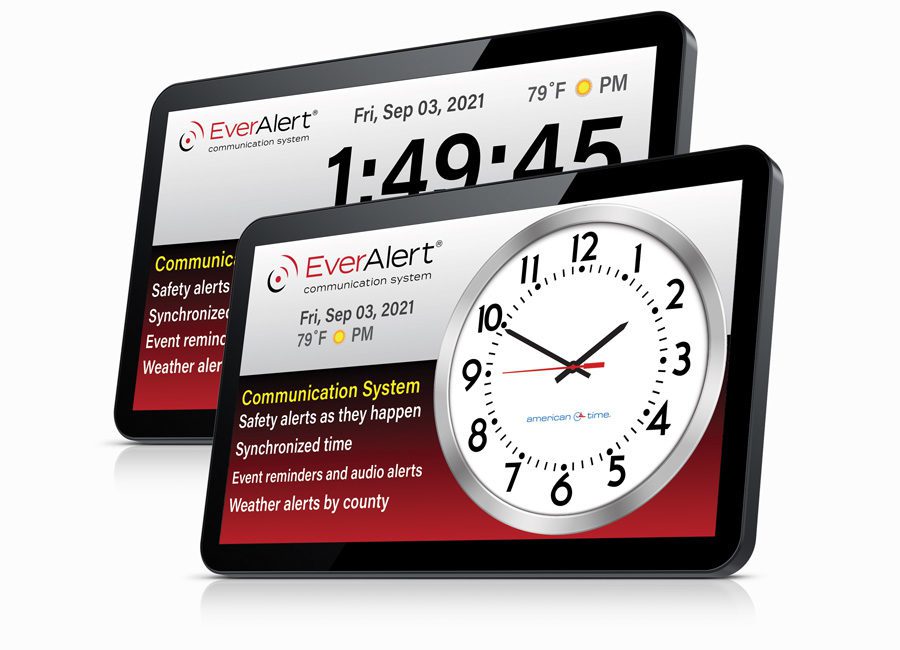 EverAlert Dynamic Display analog and digital