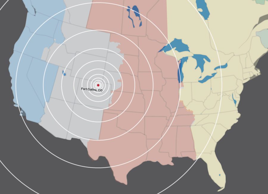 radio frequency map