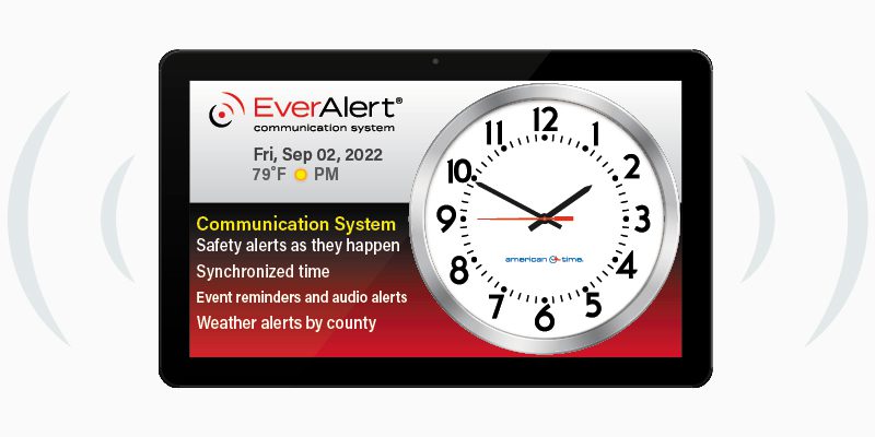 EverAlert Dynamic Display Live audio