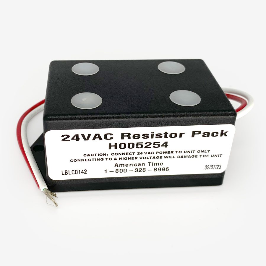 24V Resistor Pack for Wired Clocks