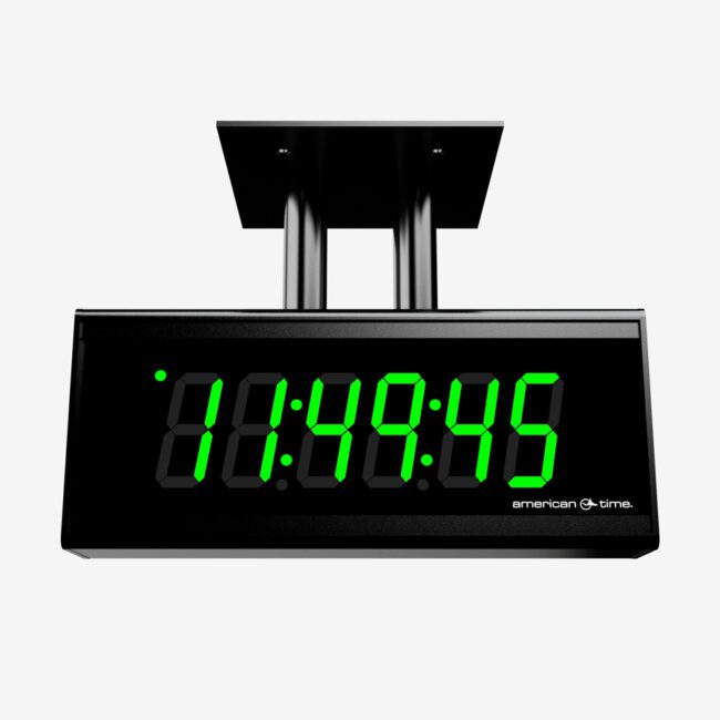 WiFi Synchronized Digital Wall Clocks American Time