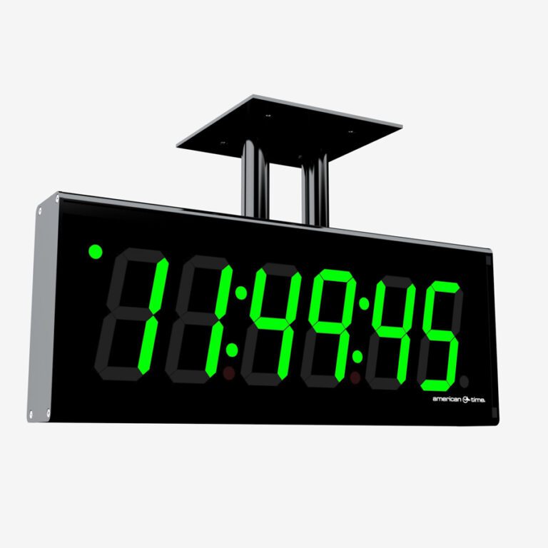 WiFi Synchronized Digital Wall Clocks American Time