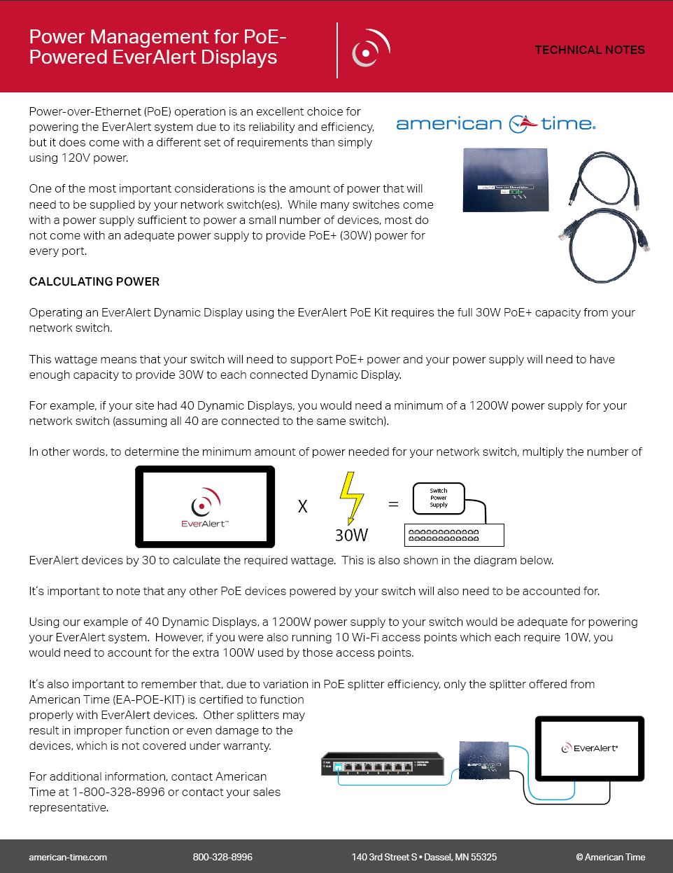 EverAlert PoE Power Management