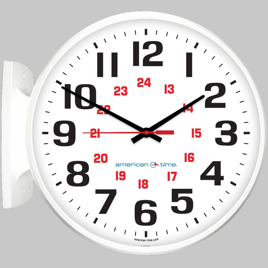 WiFi Synchronized Analog Wall Clocks American Time