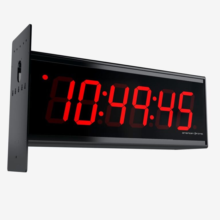 SiteSync Wireless Digital Wall Clocks American Time